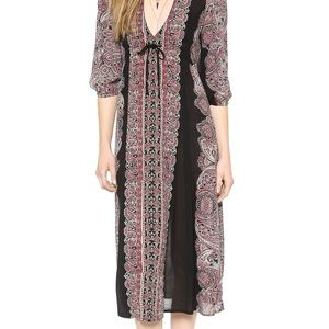 Free People Midi Azalea Combo Dress